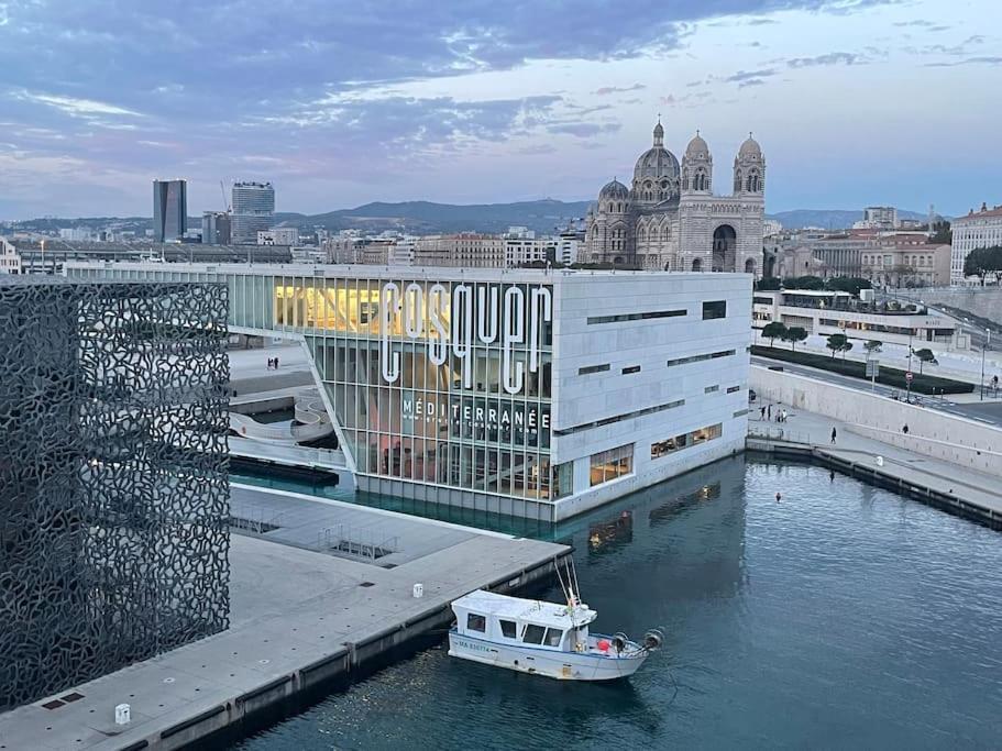 Charmant Studio Quai Joliette Marseille Extérieur photo